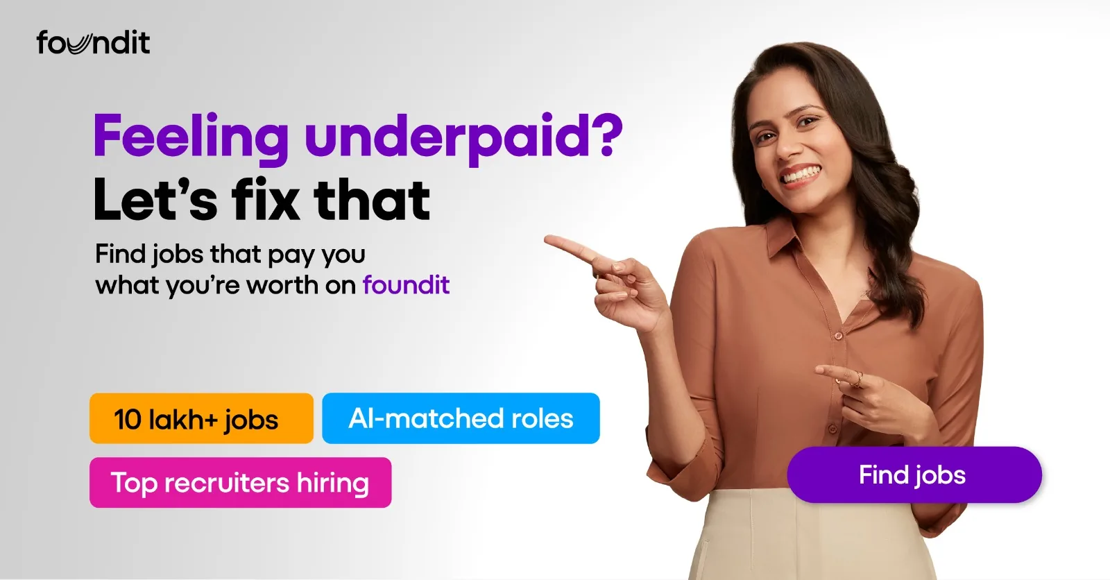 foundit: Feeling underpaid? Find jobs that pay you what you are worth. Find jobs